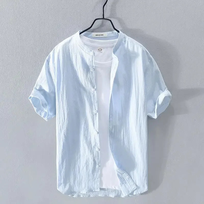 Cotton Linen Summer Shirt