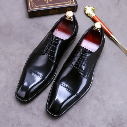 Chic Leather Business Shoes