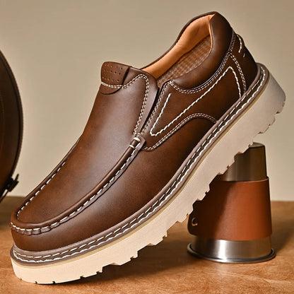 Elegant Leather Slip-on Shoes