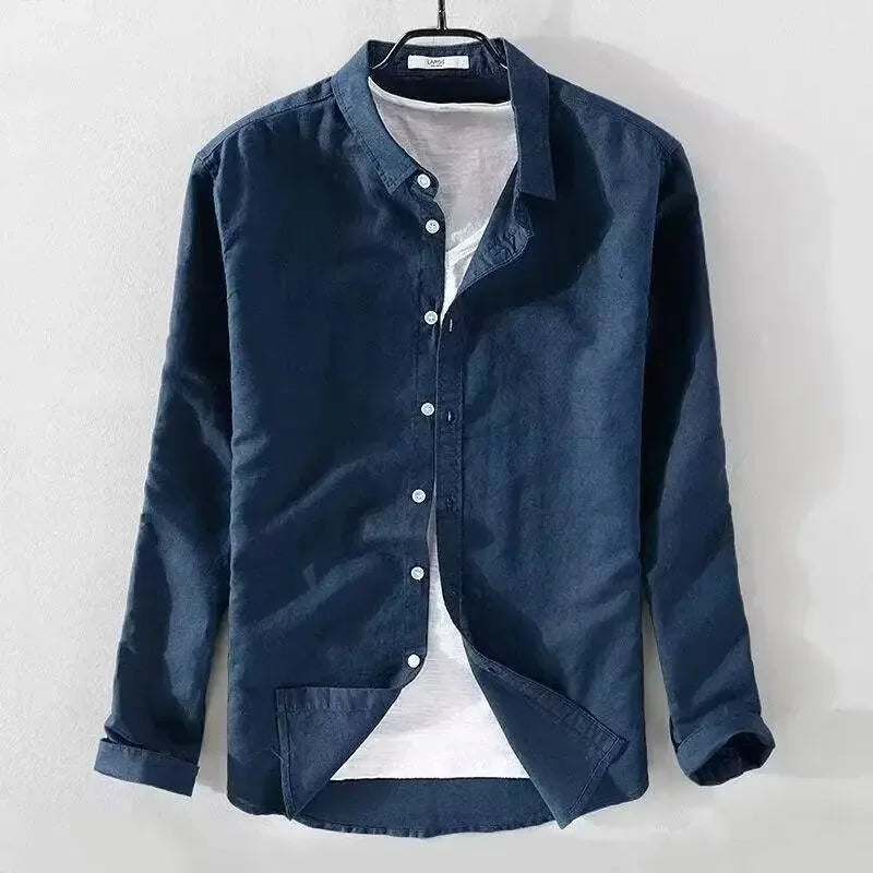 Casual Cotton Linen Shirt