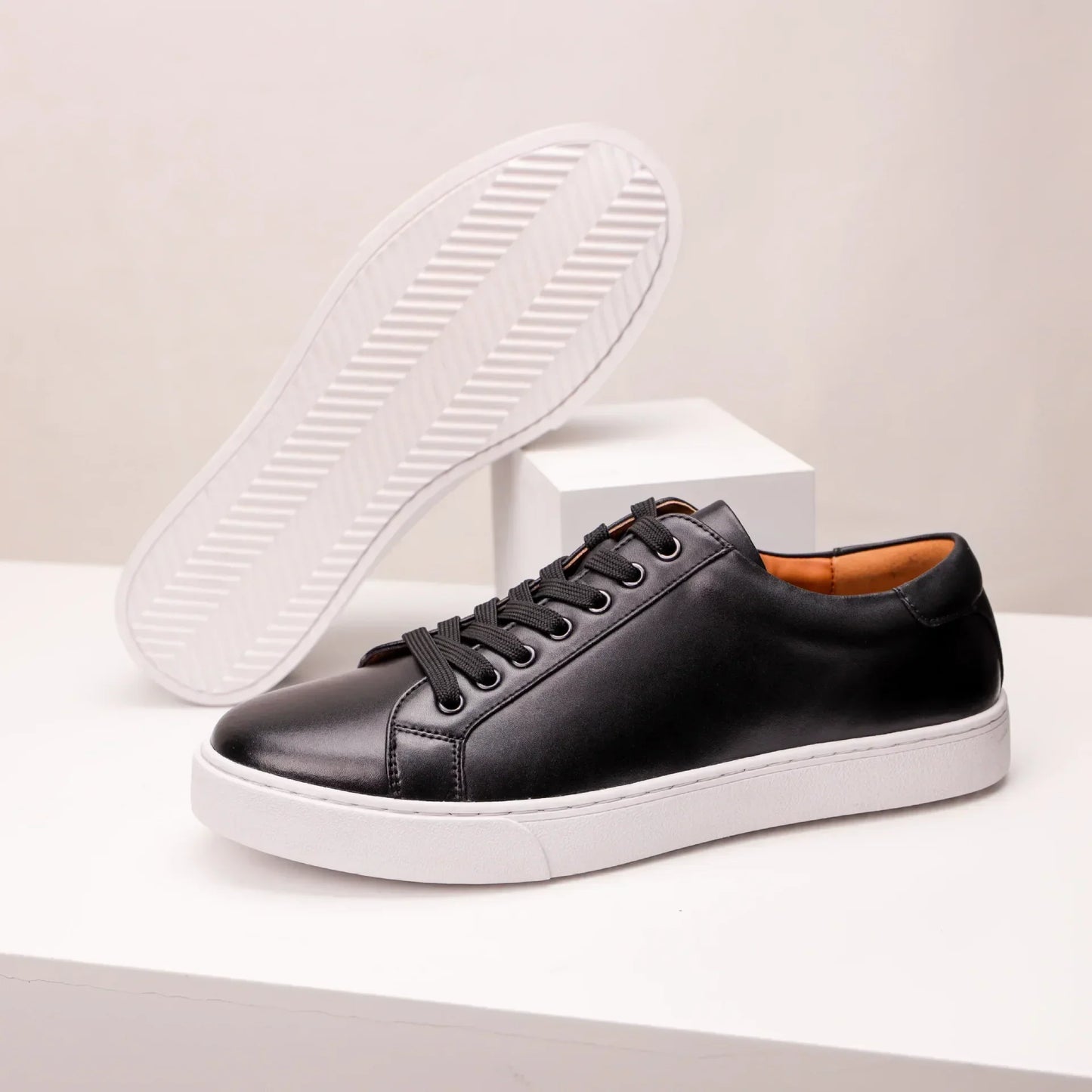Genuine Leather Sneakers