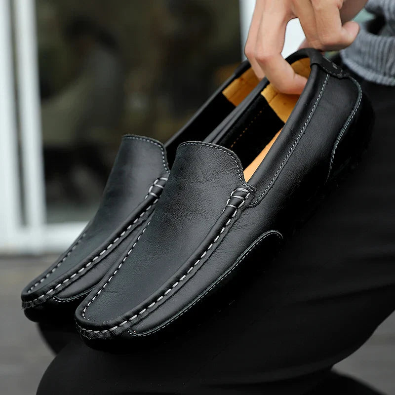 Vintage Leather Loafers