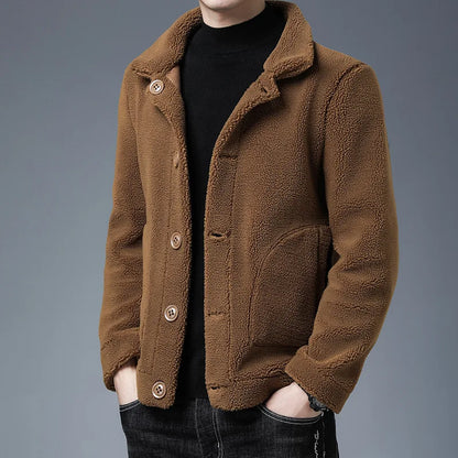 Wool Lined Plush Jacket