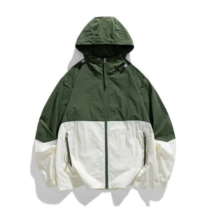 Hooded Windbreaker Jacket