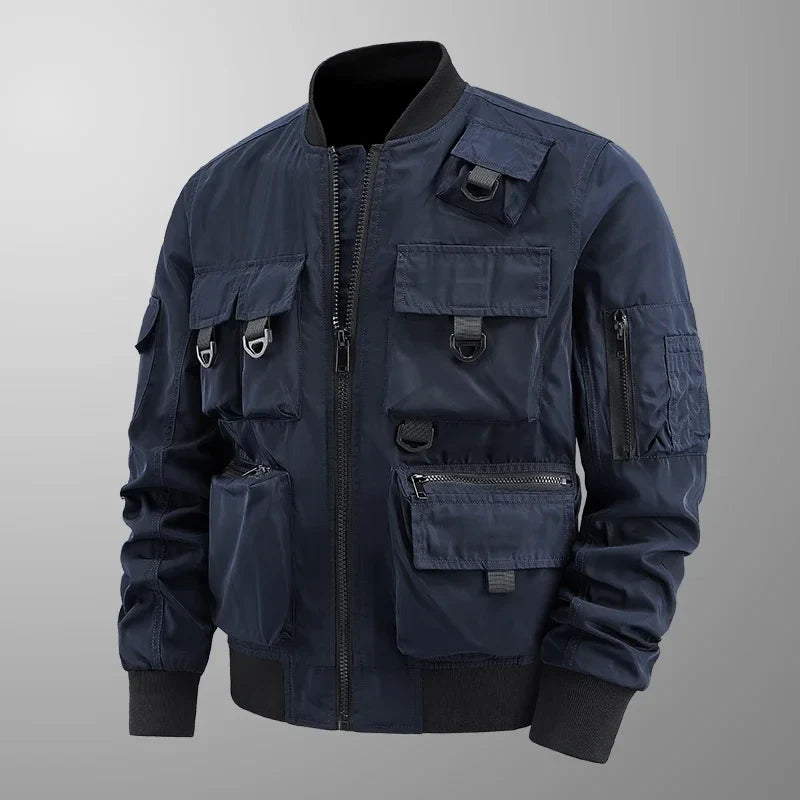 Retro Multi-Pocket Jacket