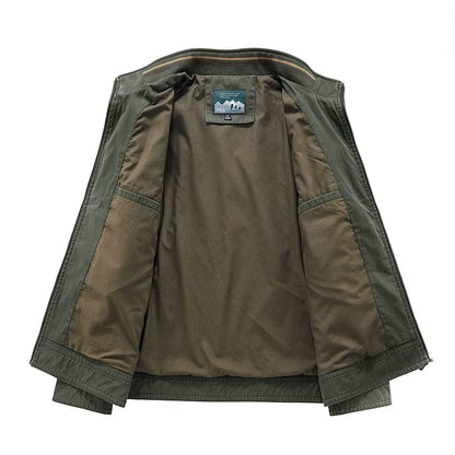 Casual Padded Bomber Jacket