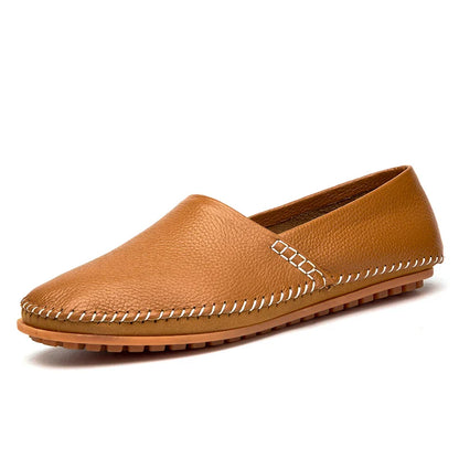 Light Leather Loafers