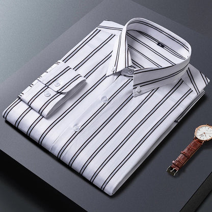 Givalli - Elegant Striped Men's Shirt