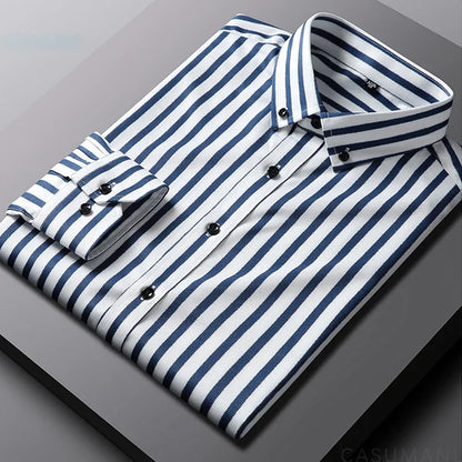 Givalli - Casual Striped Men's Shirt
