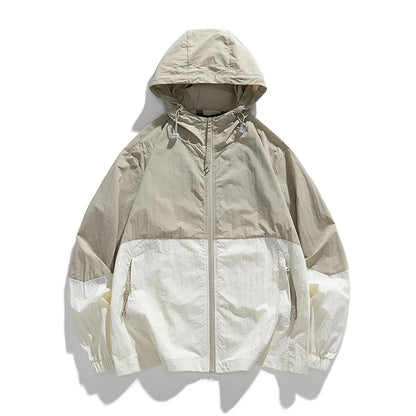 Hooded Windbreaker Jacket