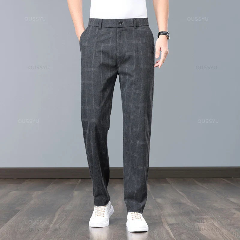 Classic Plaid Pants
