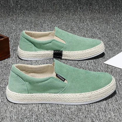 Breathable Slip-On Canvas Shoes