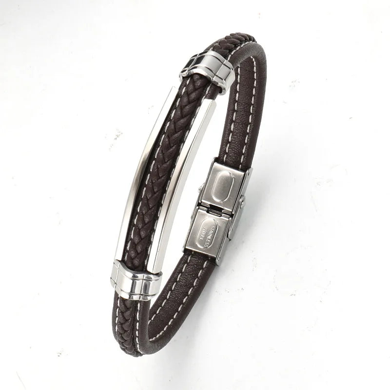 Stylish Stainless Steel Men's Bracelet