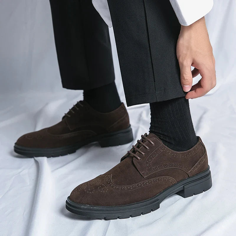 Suede Business Shoes