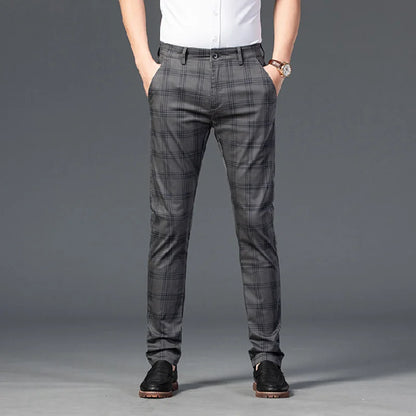 Elegant Plaid Pants