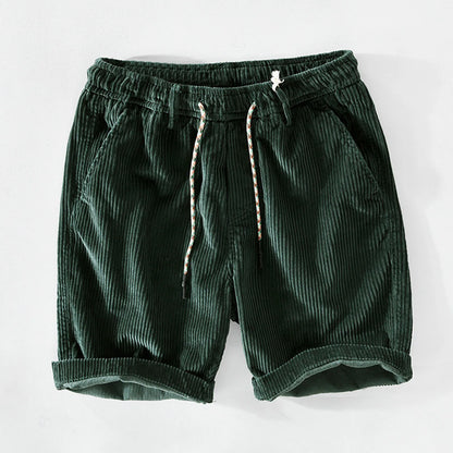 Elegant Corduroy Shorts