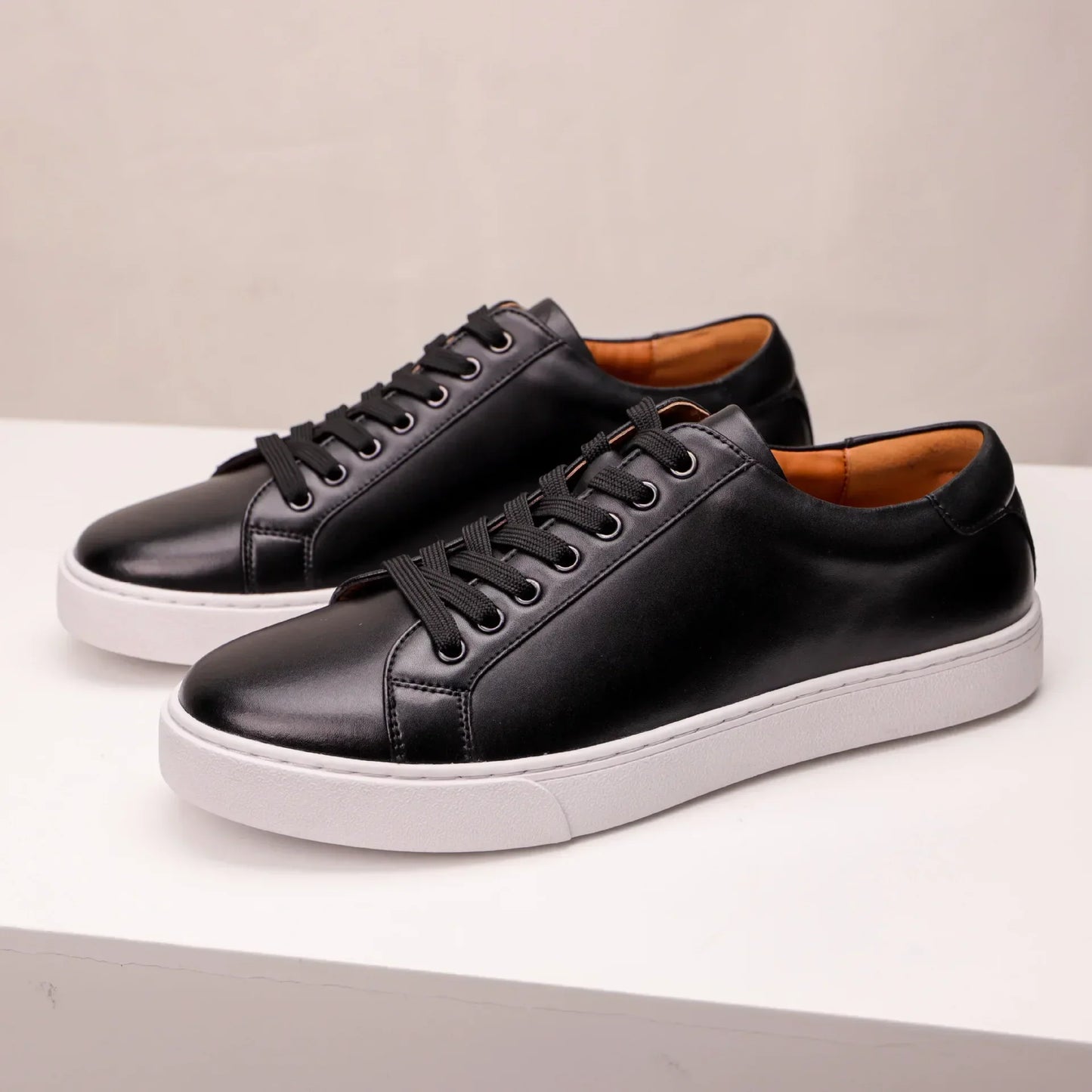 Genuine Leather Sneakers