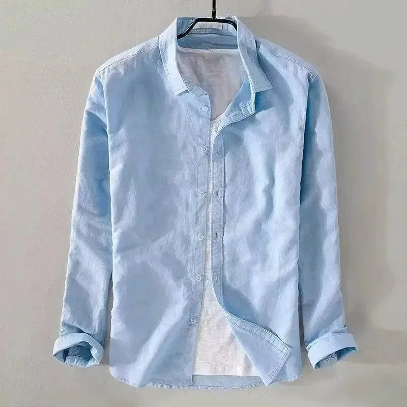 Casual Cotton Linen Shirt