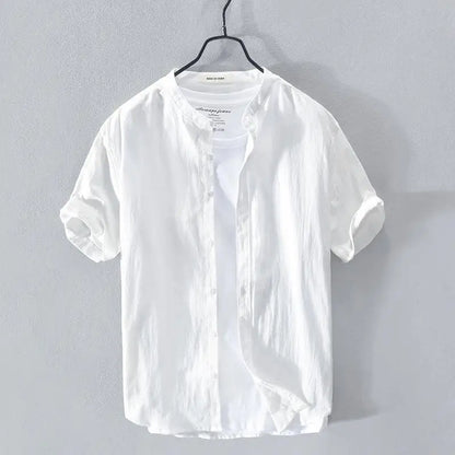 Cotton Linen Summer Shirt
