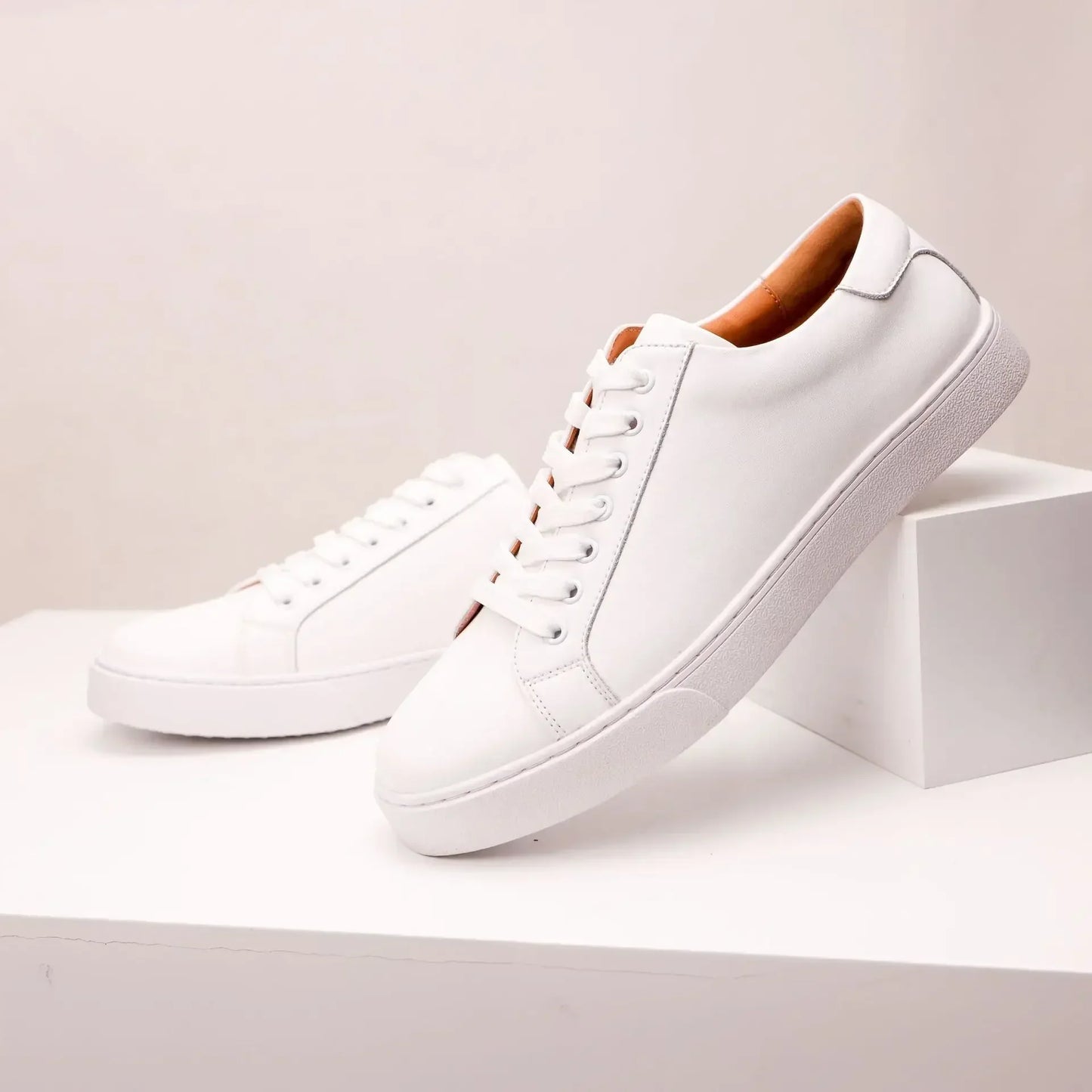 Genuine Leather Sneakers