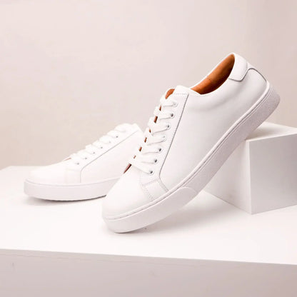 Genuine Leather Sneakers