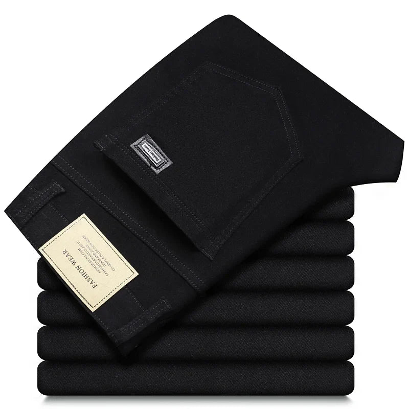 Elegant Cotton Jeans