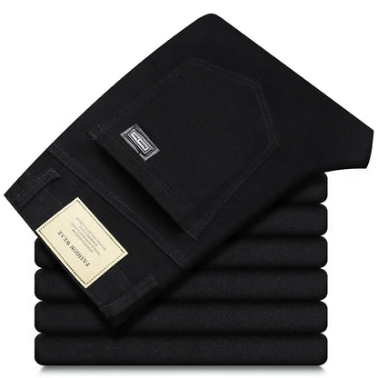 Elegant Cotton Jeans