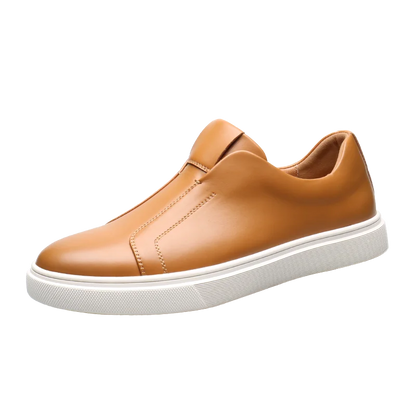 Casual Leather Slip-On Shoes