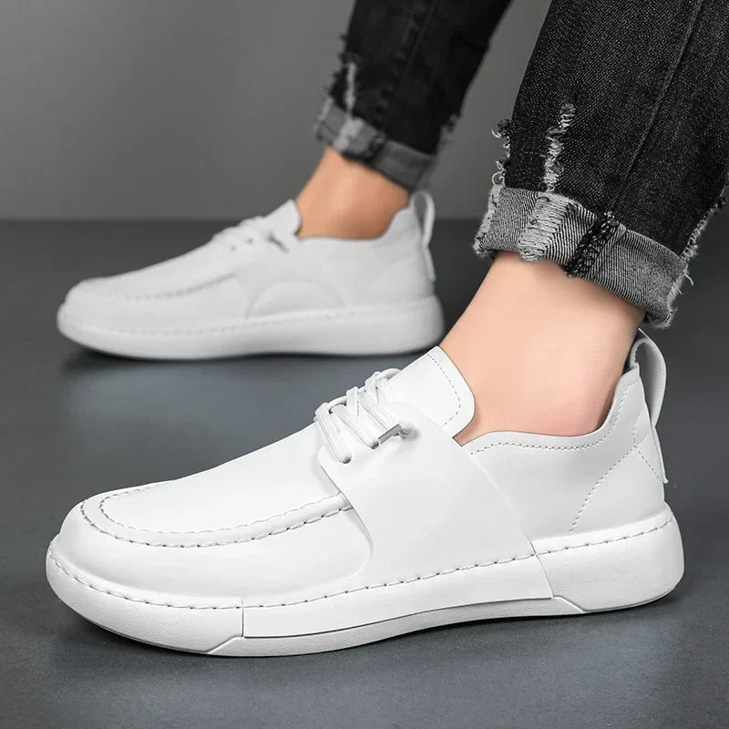 Classic Italian Leather Sneakers