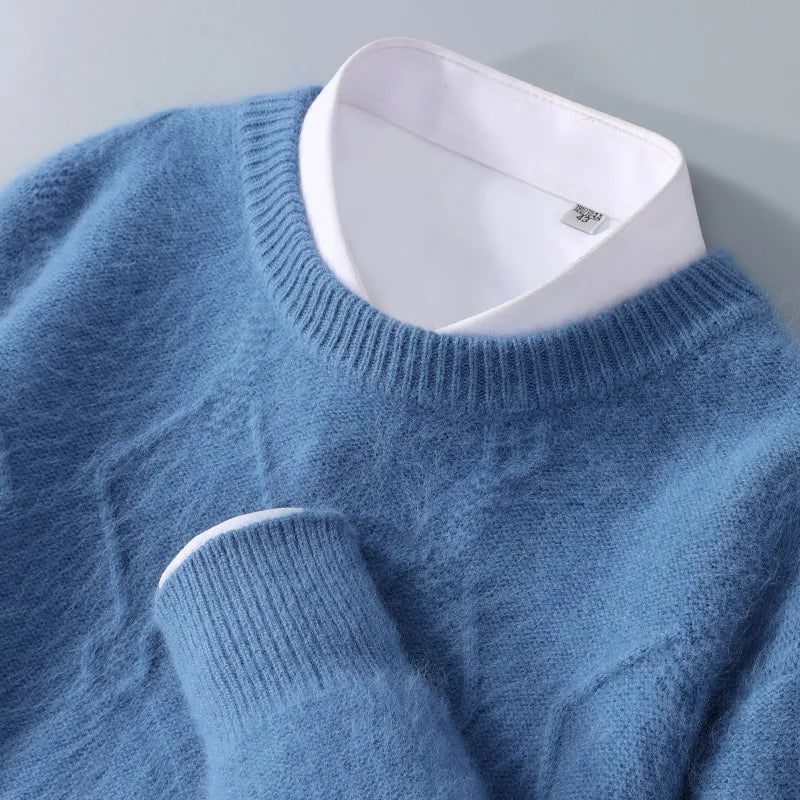 Diamond Pattern Cashmere Sweater