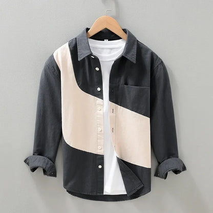 Cotton Bicolor Shirt