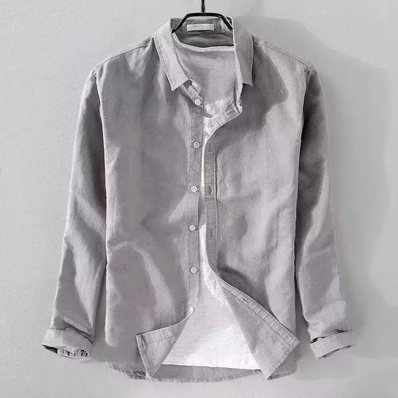Casual Cotton Linen Shirt