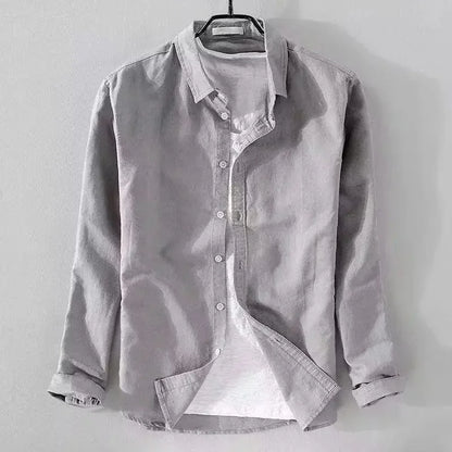 Casual Cotton Linen Shirt