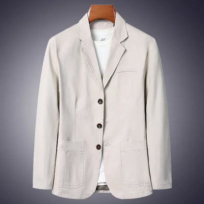 Elegant Cotton Blazer