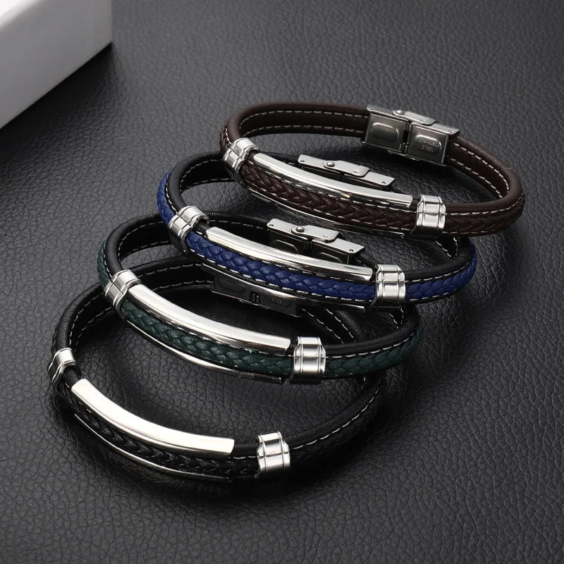 Stylish Stainless Steel Men's Bracelet