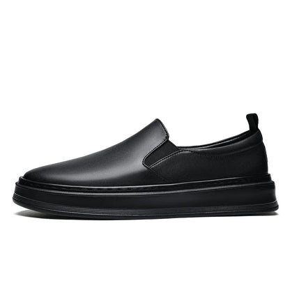 Leather Slip-On Shoes