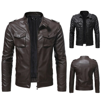 Casual Leather Jacket
