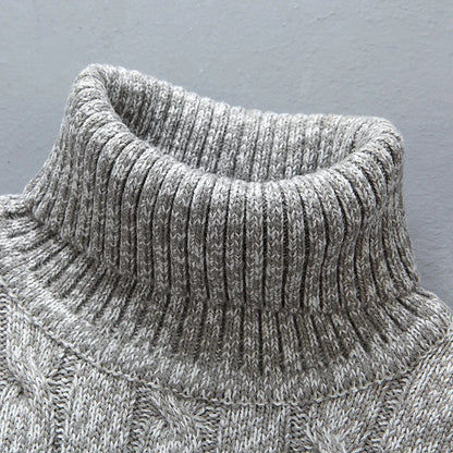 Chic Wool Turtleneck Sweater