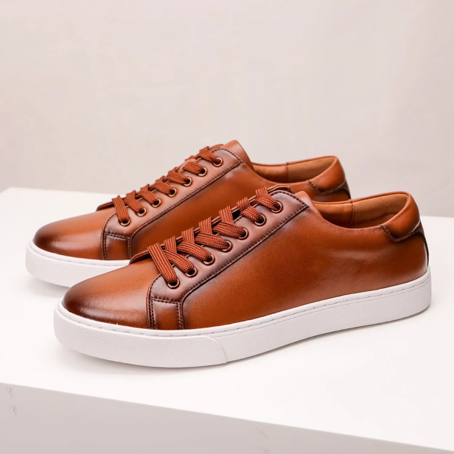 Genuine Leather Sneakers