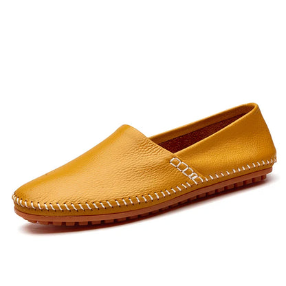 Light Leather Loafers