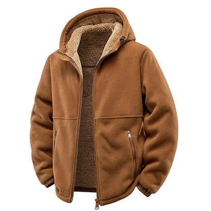 Elegant Wool Windproof Jacket