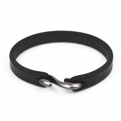 Leather Wrap Men's Bracelet