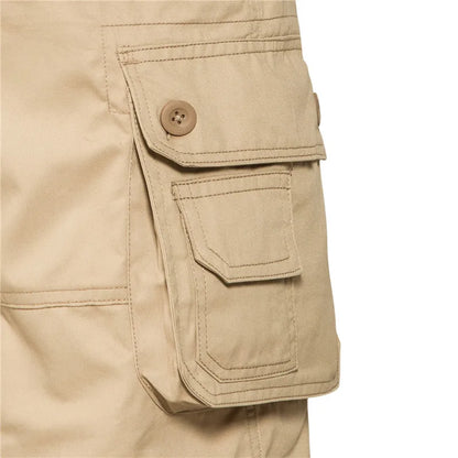 Multi-Pocket Men's Shorts