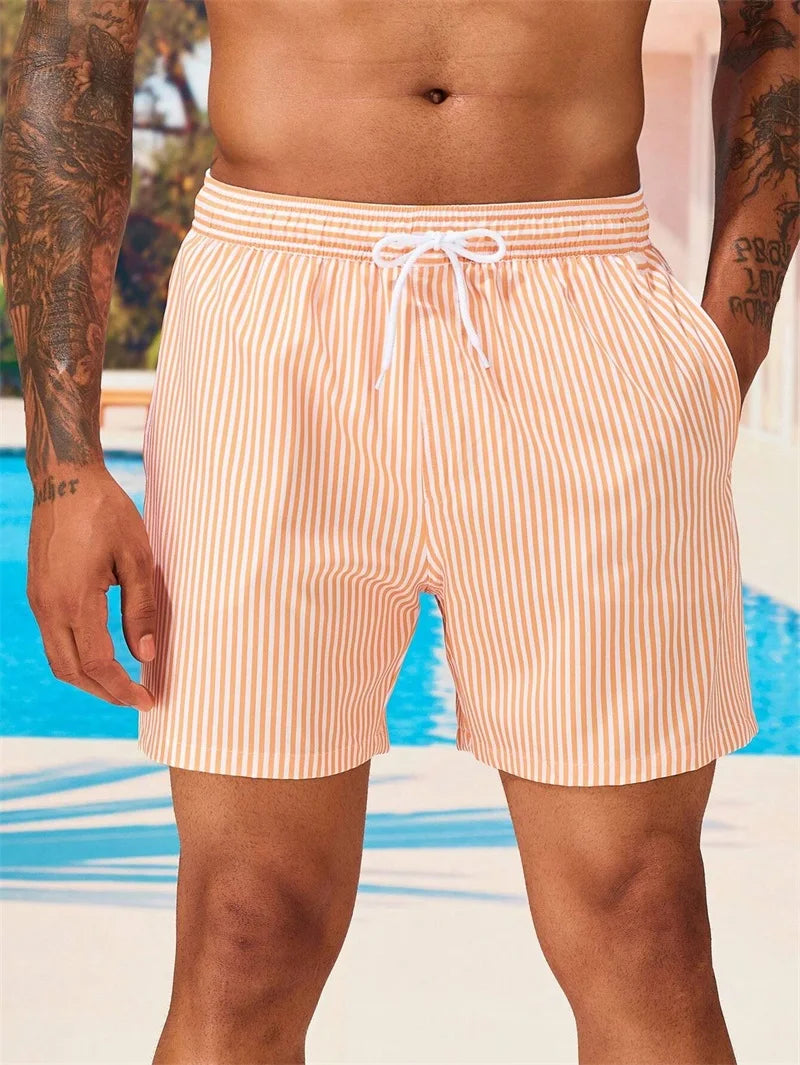Striped Swim Shorts