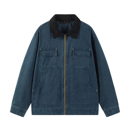 Elegant Cotton Denim Jacket