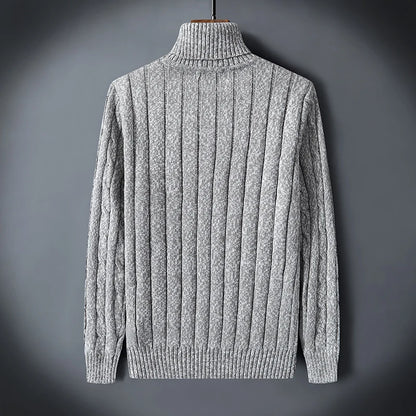 Chic Wool Turtleneck Sweater