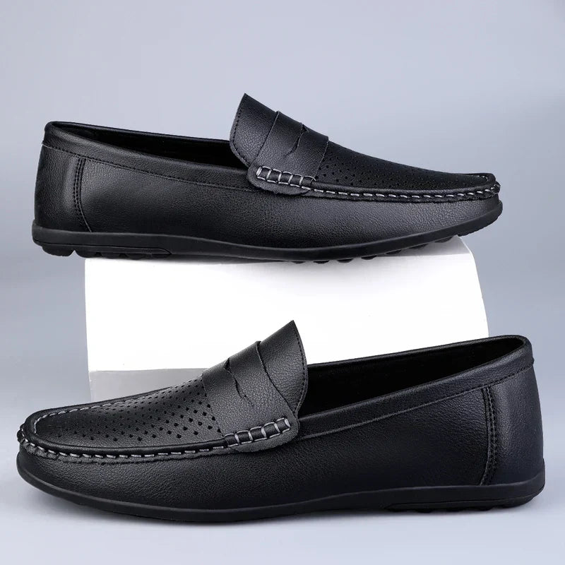 Classic Italian Leather Loafers