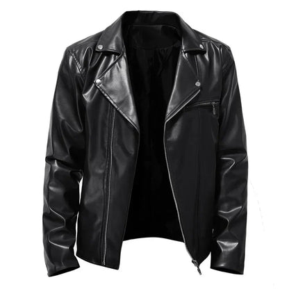 Casual Men's Leather Jacket