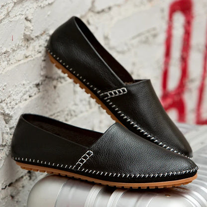 Light Leather Loafers