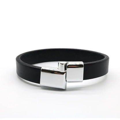 Leather Wrap Men's Bracelet